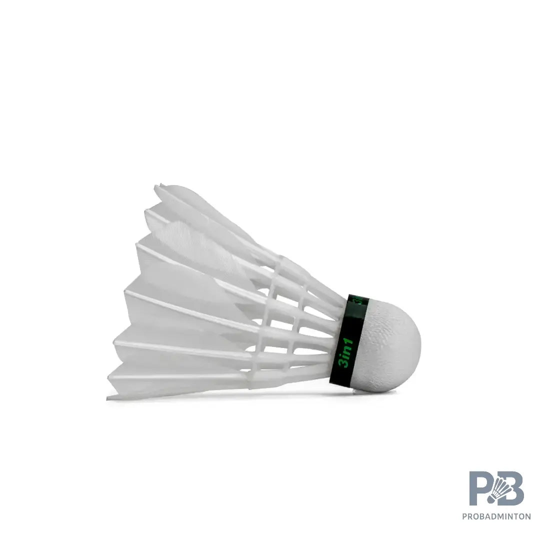 X-Fusion X50 Badminton Feather Shuttlecocks (Pack of 12) | Probadminton.in | Speed 76 and Speed 77.