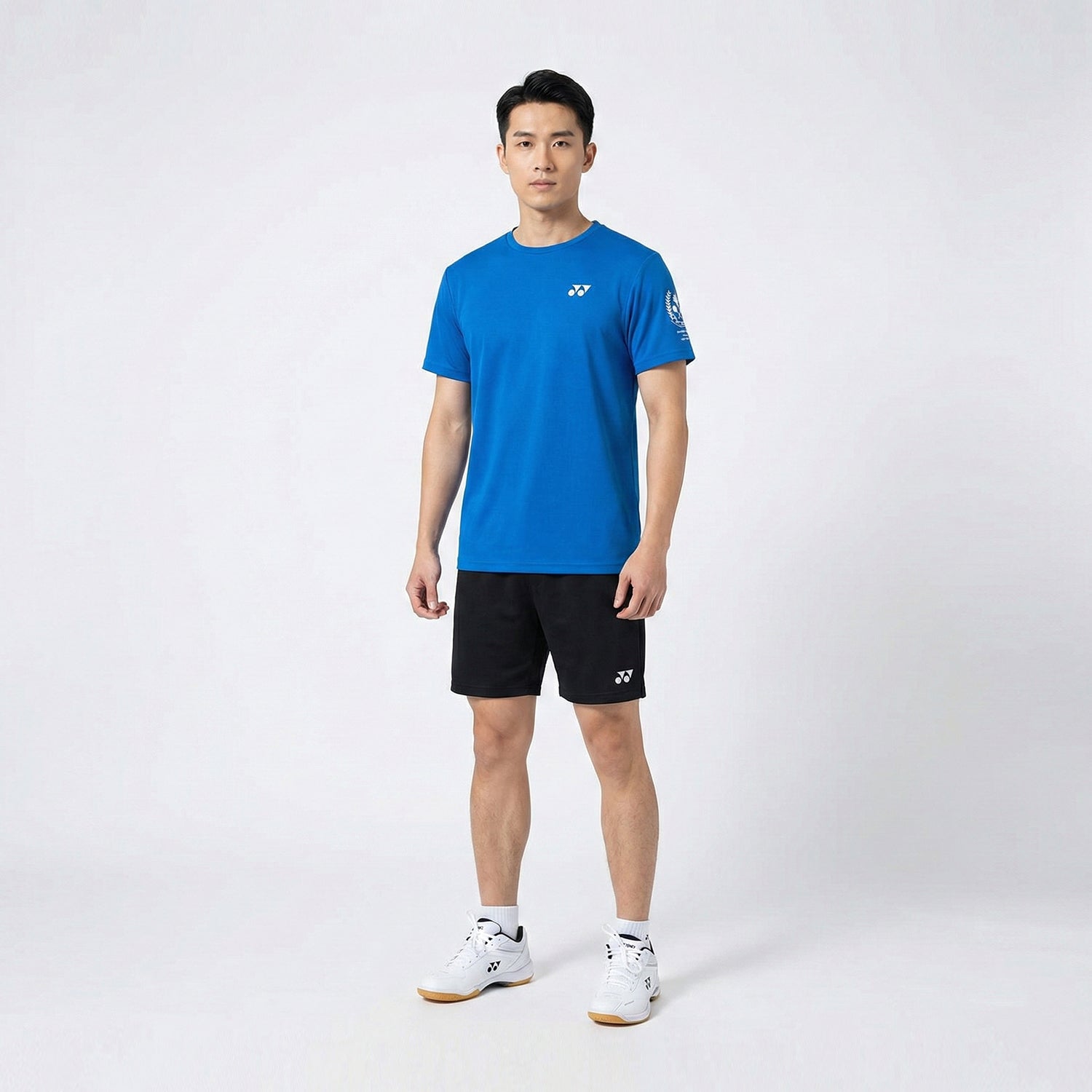 yonex tshirt round nek 2620 imperial blu


