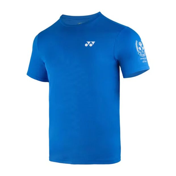 yonex 2620 imperial blue badmintn tee

