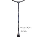 apacs ziggler blak oranj glossy unstrung stiff shaf

