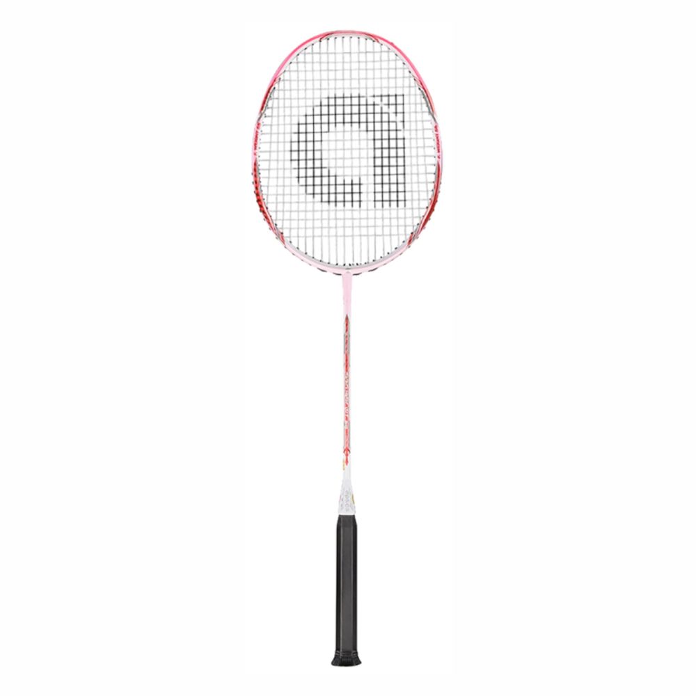Apacs Feather Weight 55 Badminton Racquet (Unstrung) - White/Pink – Ultra-Lightweight Racket for Beginners & Ladies | Probadminton