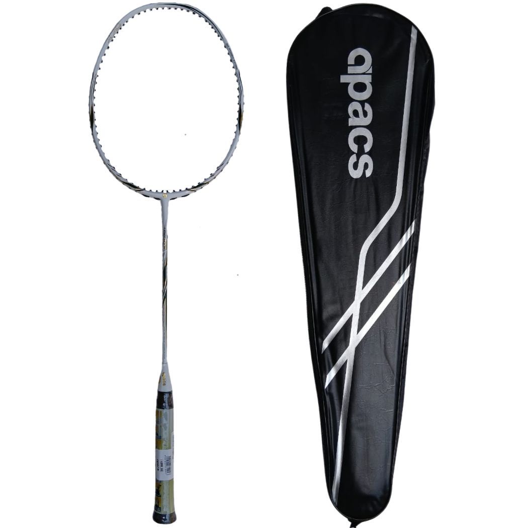 apacs ihawk70 badmnton raket unstrung blak

