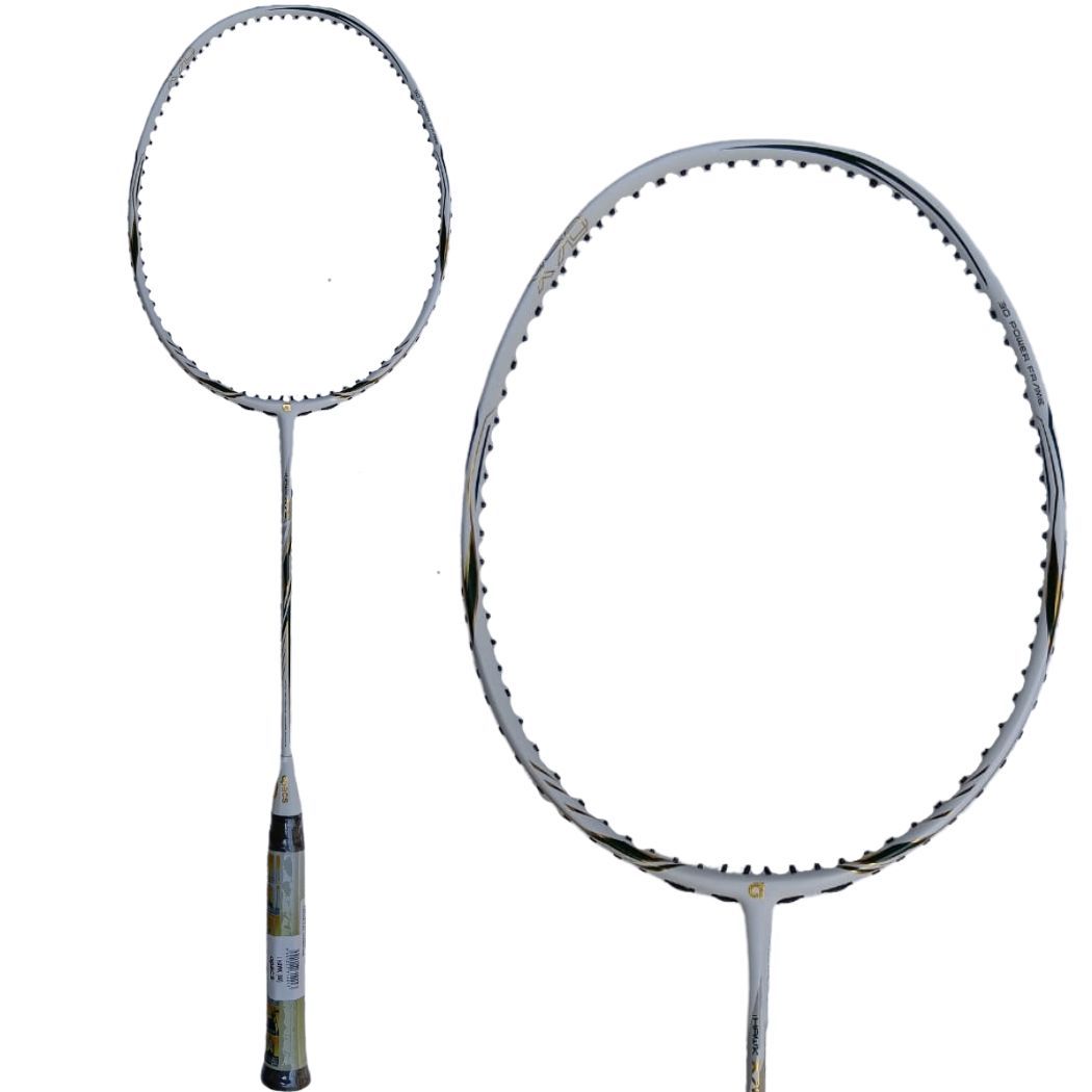 apacs ihawk70 black unstrung attack racket

