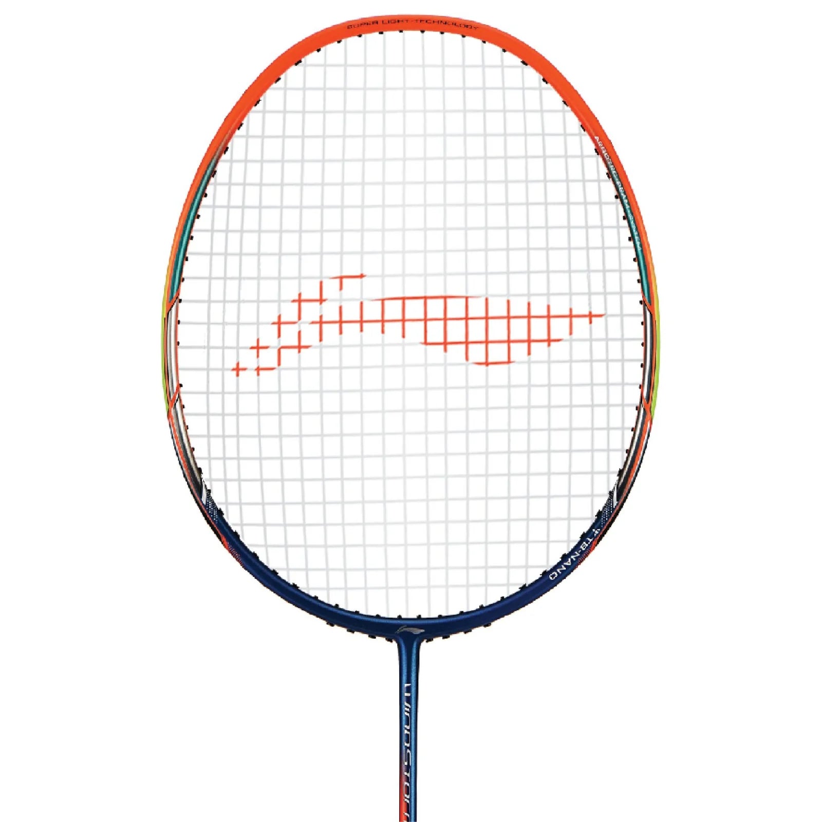 Li-Ning Windstorm 72 Badminton Racket (Navy/Orange) | Ultra-Light 72g Speed Racket for Fast Attacking Play – Buy Online at Probadminton.in.