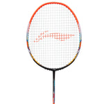 Li-Ning Windstorm 72 Badminton Racket (Black/Orange/White) | Ultra-Light 72g Speed Racket for Fast Attacking Play – Probadminton.in.