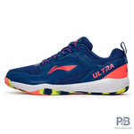 Li-Ning Ultra Speed Badminton Shoes | Navy Blue/Orange/Lime.