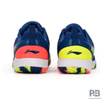 Li-Ning Ultra Speed Badminton Shoes | Navy Blue/Orange/Lime.