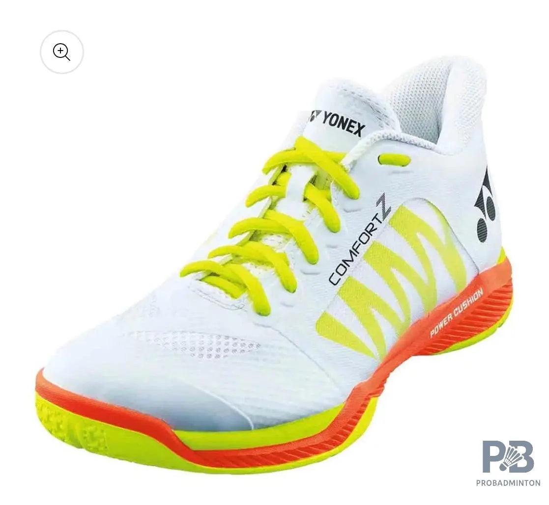 Yonex Comfort Z3 Wide Mid Power Cushion Badminton Shoes, White.