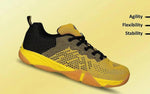 NIVIA BADMINOTN SHOE GLISTER 2.0 YELLOW.
