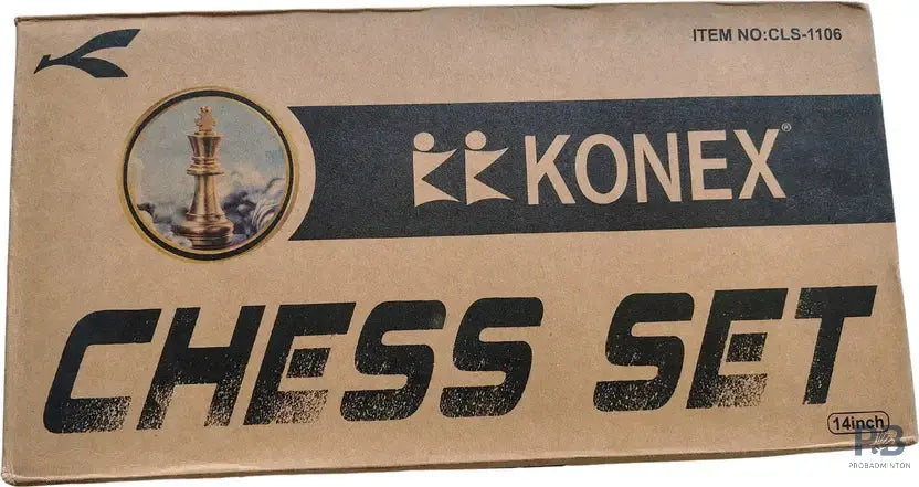 Konex CLS-1106 Chess Board – Foldable Wooden Game Board.