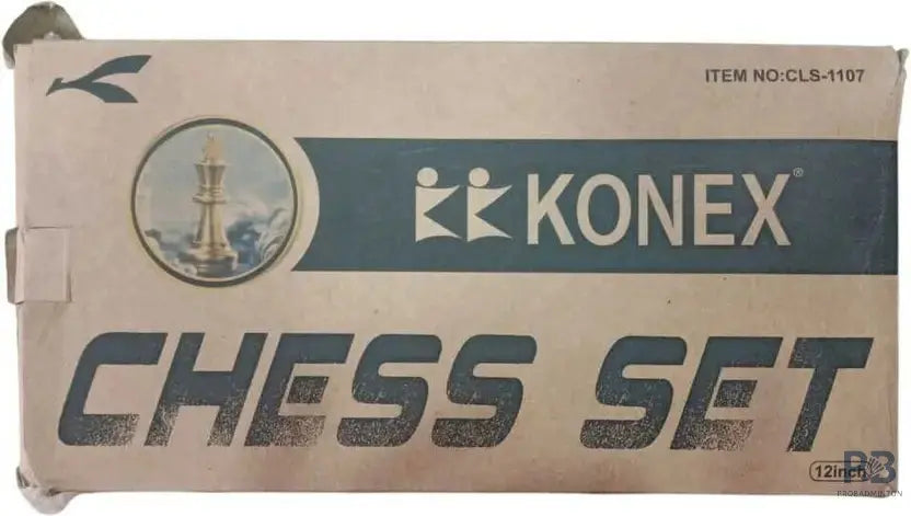 Konex CLS 1107 Chess Board – 30 cm Foldable, Portable, Durable, Perfect for Beginners & Advanced Players.