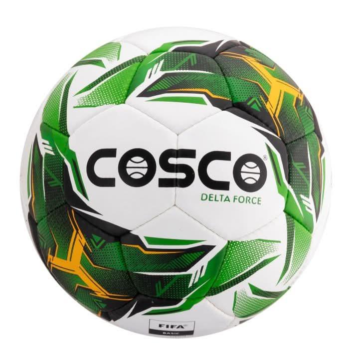 Cosco Delta Force Football – FIFA Match Standard | Hand-Sewn 32 Panel Synthetic Rubber Football – Made in India.
