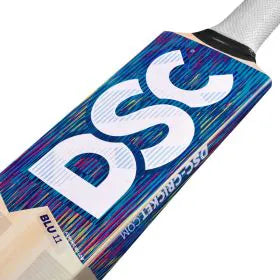 DSC BLU 11 Kashmir Willow Cricket Bat – Premium Handcrafted, Short Handle.