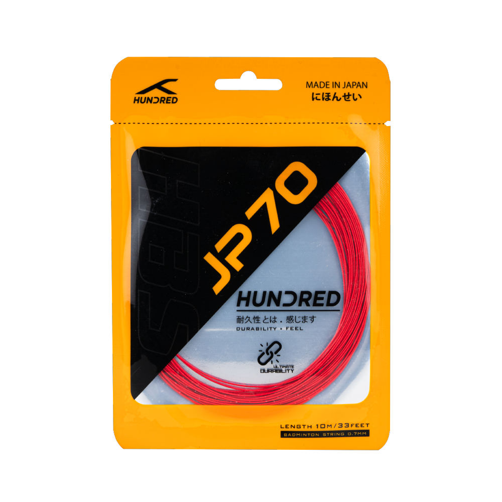hundred jp 70 badmintn string formula one red

