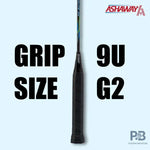Ashaway Ultralite 58 Badminton Racquet | Black.