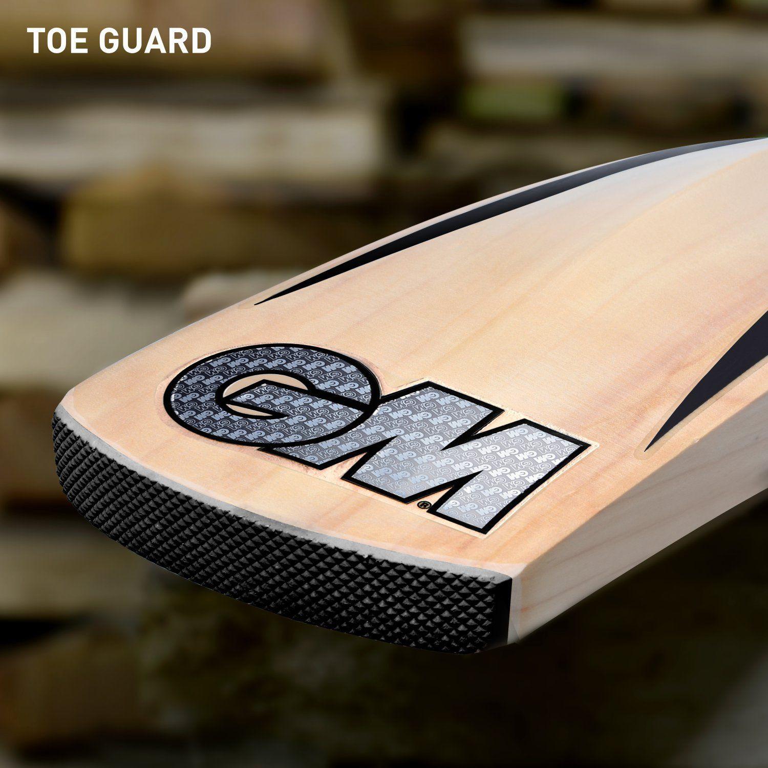 GM Icon Select Kashmir Willow Cricket Bat – Lightweight, Short Handle, Treble Spring Cane, Mid-Low Sweet Spot | Men’s Leather Ball Bat.