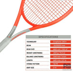 Head Radical Lite 2021 Tennis Racket - Lightweight Power.