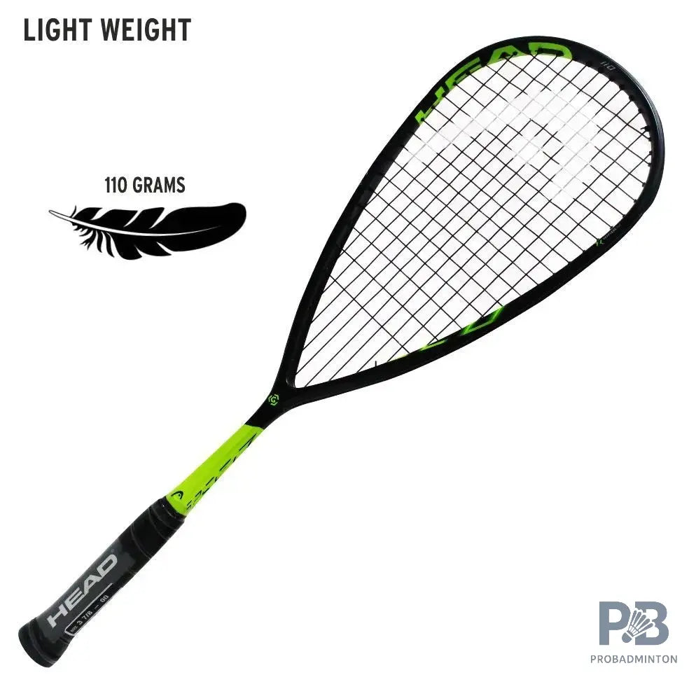 Head Graphene 360 Speed 110 Squash Racquet.