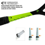 Head Graphene 360 Speed 110 Squash Racquet.