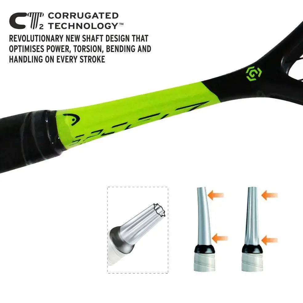 Head Graphene 360 Speed 110 Squash Racquet.