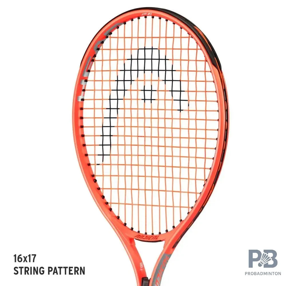 HEAD Radical 21 Junior Tennis Racquet - Best Starter Racket for Kids (4-6 Years) | ProBadminton.in.