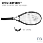HEAD Ti S6 US Tennis Racquet - Titanium-Graphite Power (115 sq.in) | ProBadminton.in.