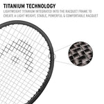 head ti s6 graphite titanium tenis racket
