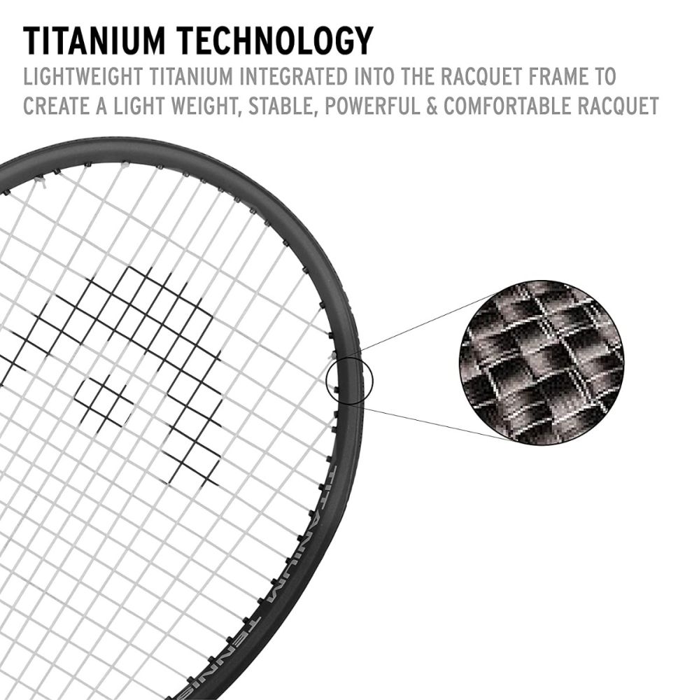 head ti s6 graphite titanium tenis racket