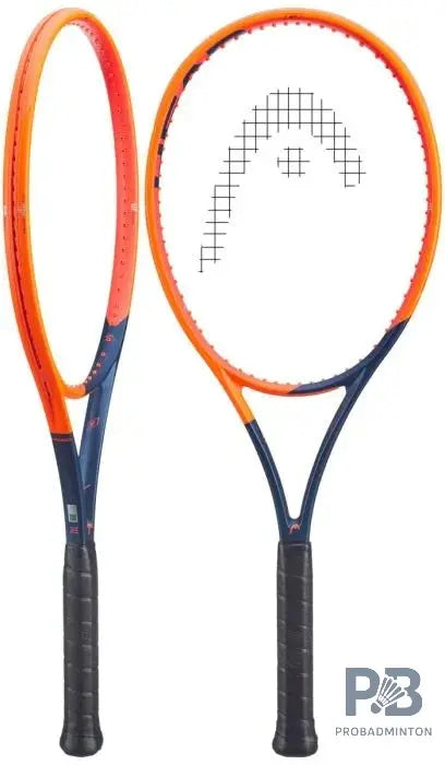 HEAD Microgel Radical Midplus Tennis Racket - Pre-Strung 27 Inch Adult Racquet - Auxetic Tech for All-Court Domination | ProBadminton.in.