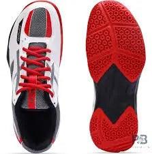 YONEX POWER CUSHION SHB 39 BADMINTON SHOE WHITE RED.