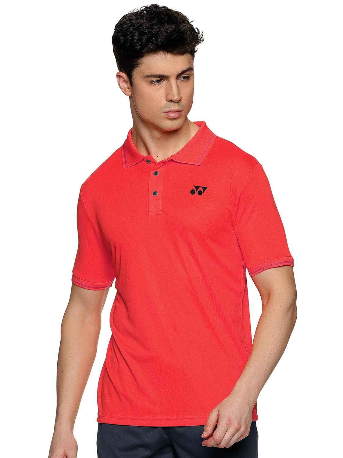 yonex tshirt polo2402 tango red

