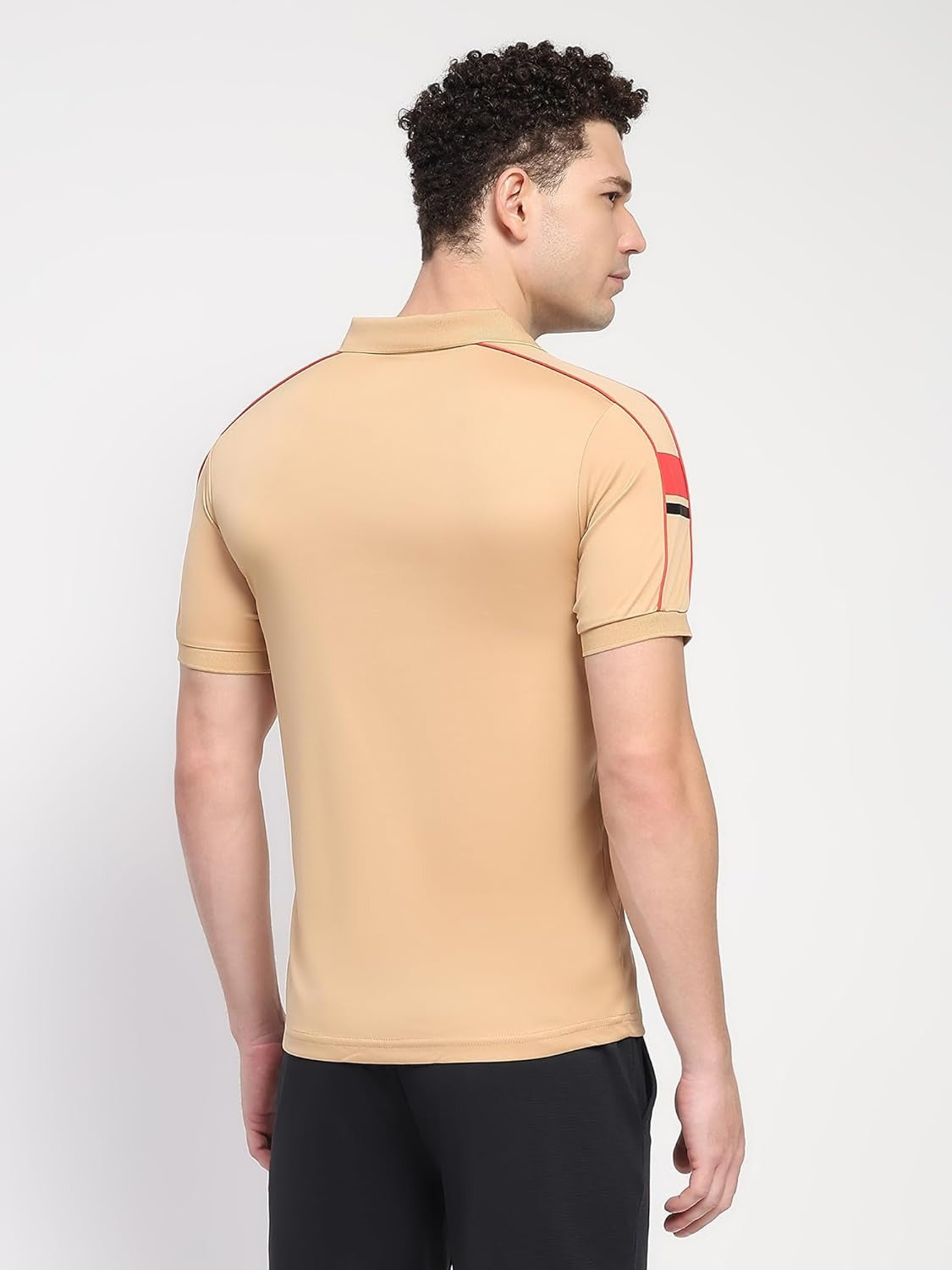 yonex 2735 tan badmintn polo

