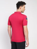 yonex polo cerise klasik kolar buton plaket

