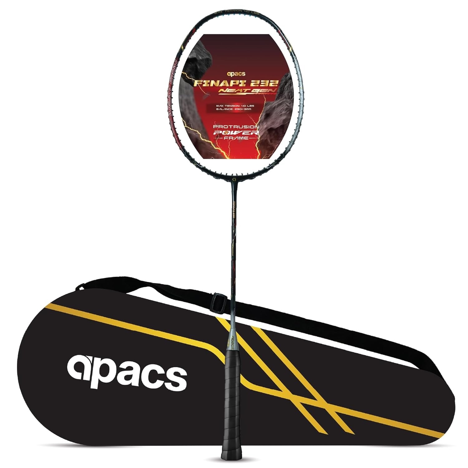 apacs finapi232 next gen badmnton raket

