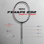 apacs finapi232 medium flex taper shaft 7.5mm

