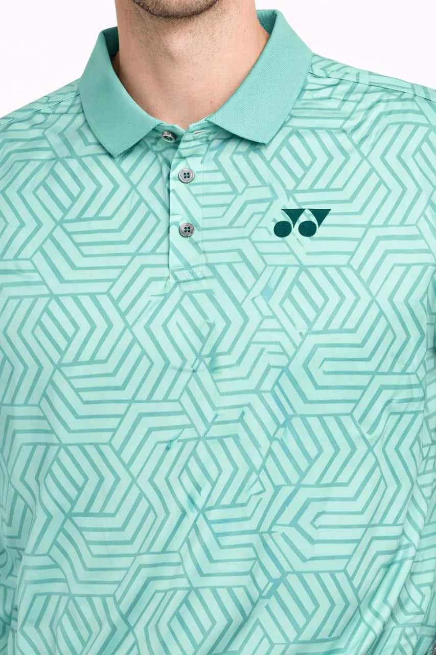 yonex polo m 3006 turquoise badmintn shirt

