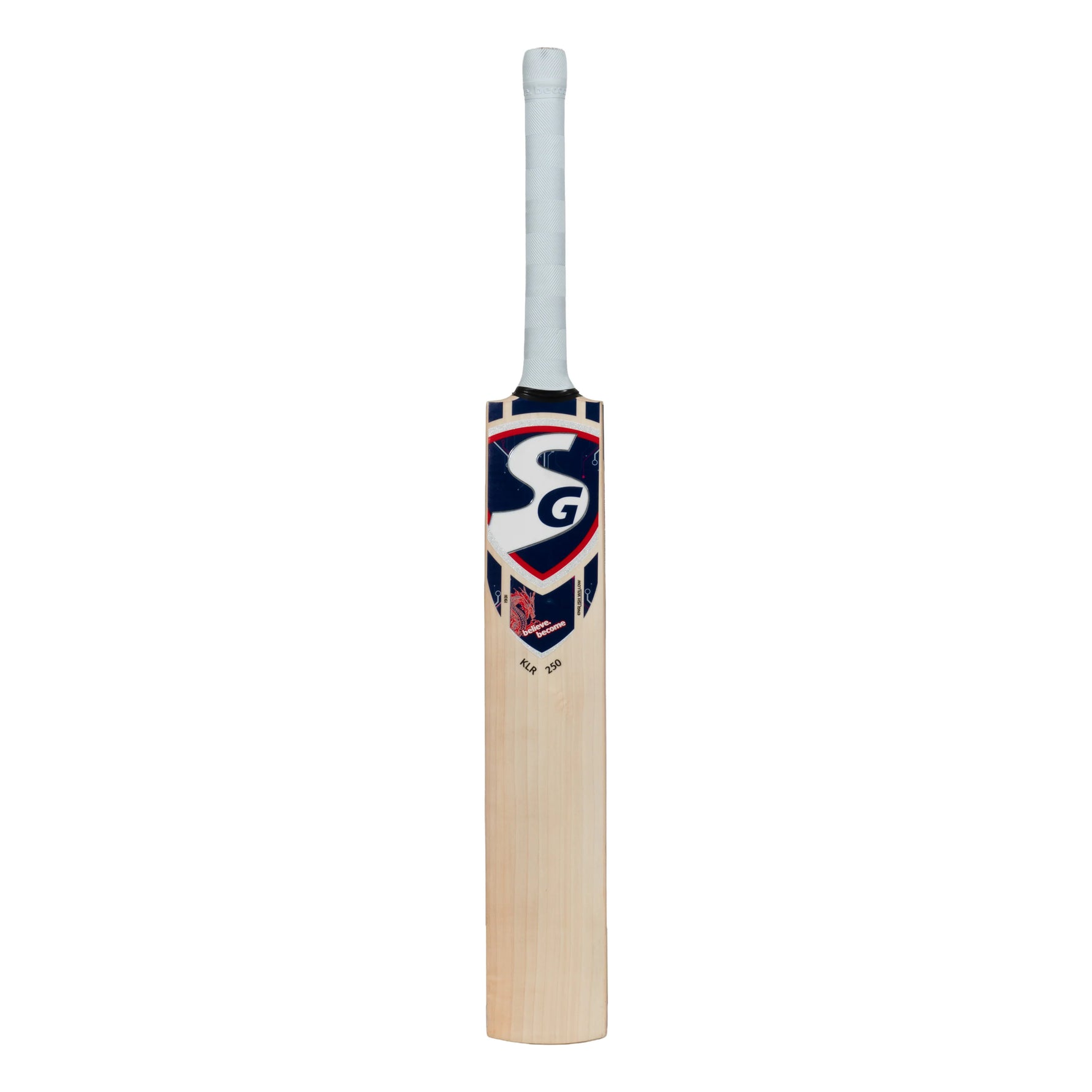 SG KLR 250 English Willow Str8bat Sensor Cricket Bat – Hand-Selected Willow, Extended Sweet Spot & Premium Cane Handle.