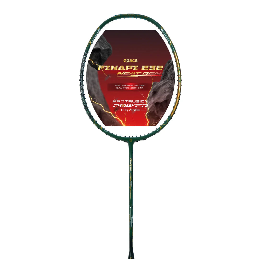 apacs finapi 232 next gen uhm grafite racket

