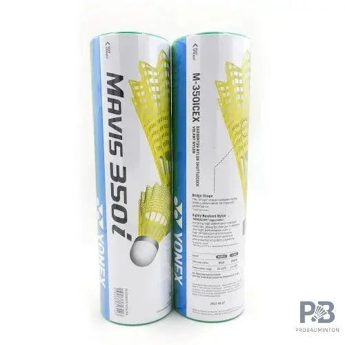 Yonex Mavis 350i Nylon Badminton Shuttlecock – Enhanced Performance Pack.
