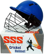 SSS Cricket Helmet for Men & Boys – Adjustable Steel Grill | Lightweight Protective Cricket Helmet | Buy Online at Probadminton.in.