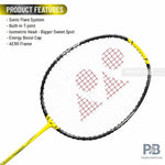 YONEX Nanoflare 1000 Play Badminton Racket – Lightning Yellow | 4U G5 | Head Light | probadminton.in.