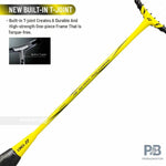 YONEX Nanoflare 1000 Play Badminton Racket – Lightning Yellow | 4U G5 | Head Light | probadminton.in.
