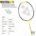 YONEX Nanoflare 1000 Play Badminton Racket – Lightning Yellow | 4U G5 | Head Light | probadminton.in.