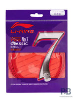 Li-Ning No. 7 Classic Badminton String – High Durability, Soft Feel & Multi-Filament Control.