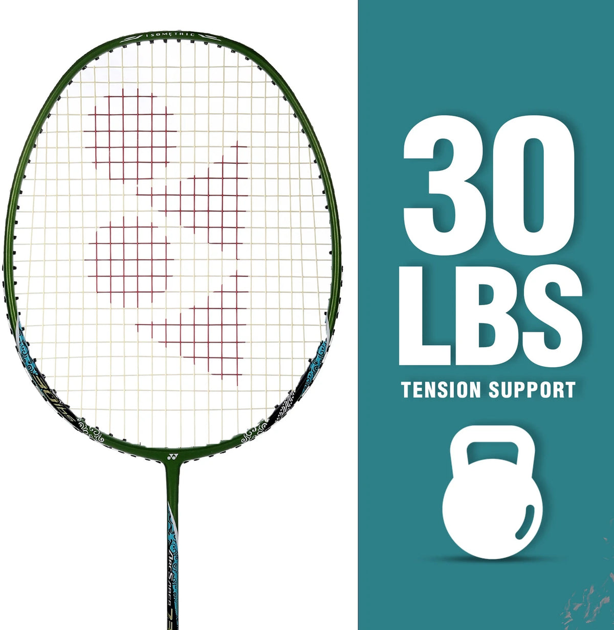 Yonex Leaf Green Arcsaber 73 Light shaft and gri