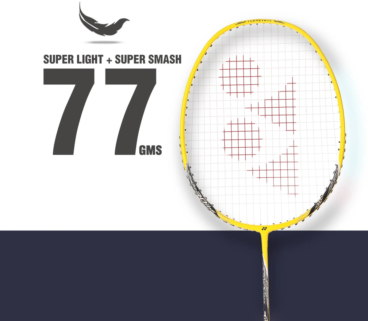 Yonex Arcsaber 73 Light Yellow side view