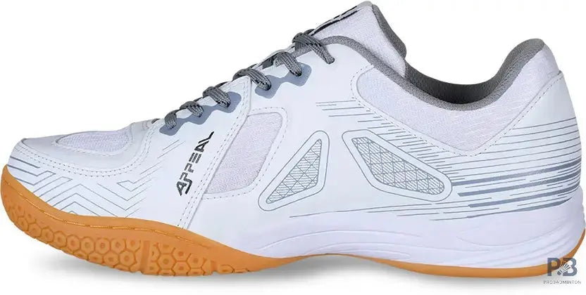 Nivia Appeal 3.0 Badminton Shoes | White/Grey.