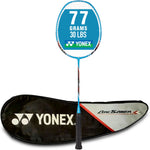Yonex Arcsaber 73 Light Aqua Blue badminton racket front view