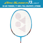 Yonex Arcsaber 73 Light Aqua Blue racket frame