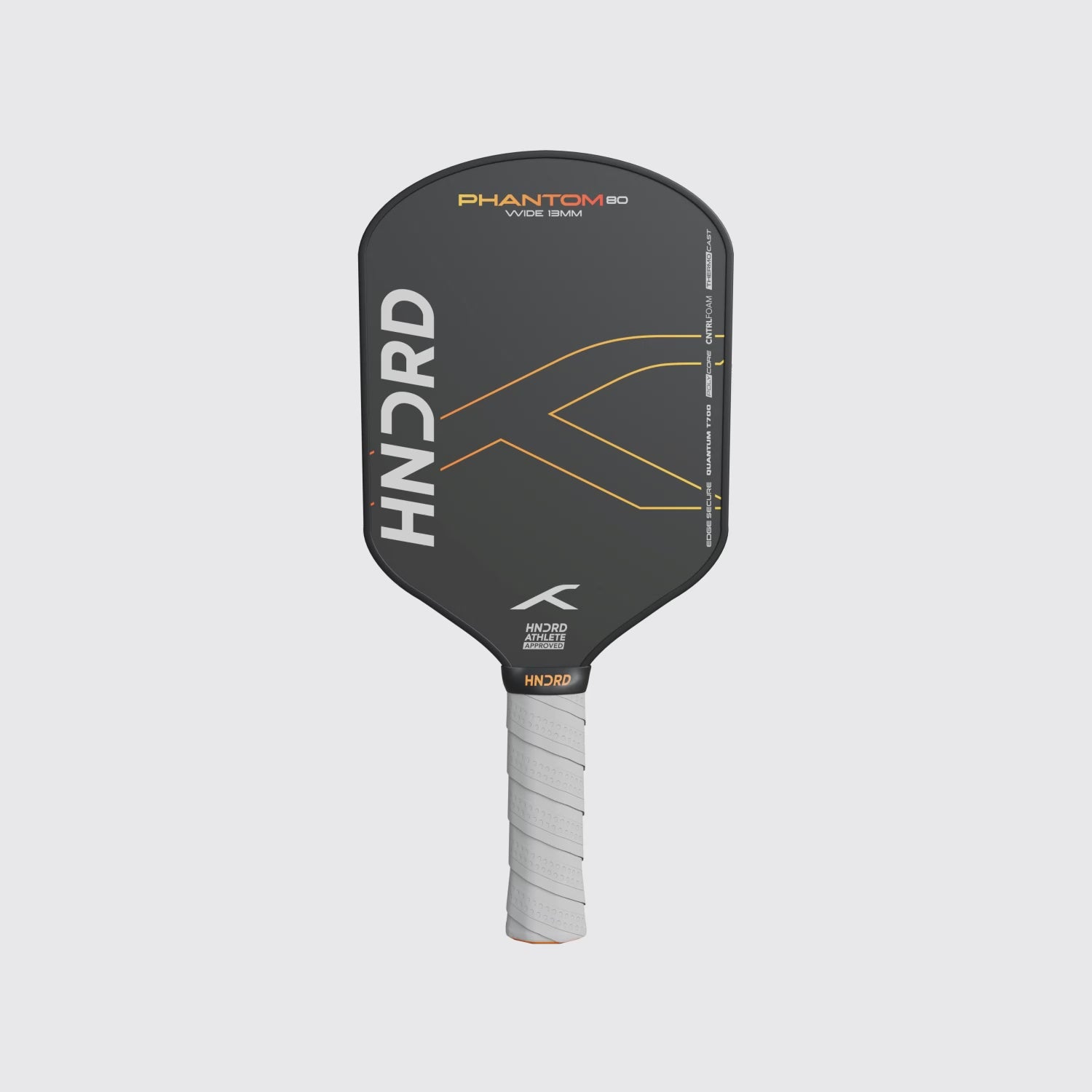 Hundred Phantom 80 Pickleball Paddle (Wide/Extended Body) | Fiberglass Face & Polymer Core for Power & Spin | USAPA Approved | ProBadminton.in.